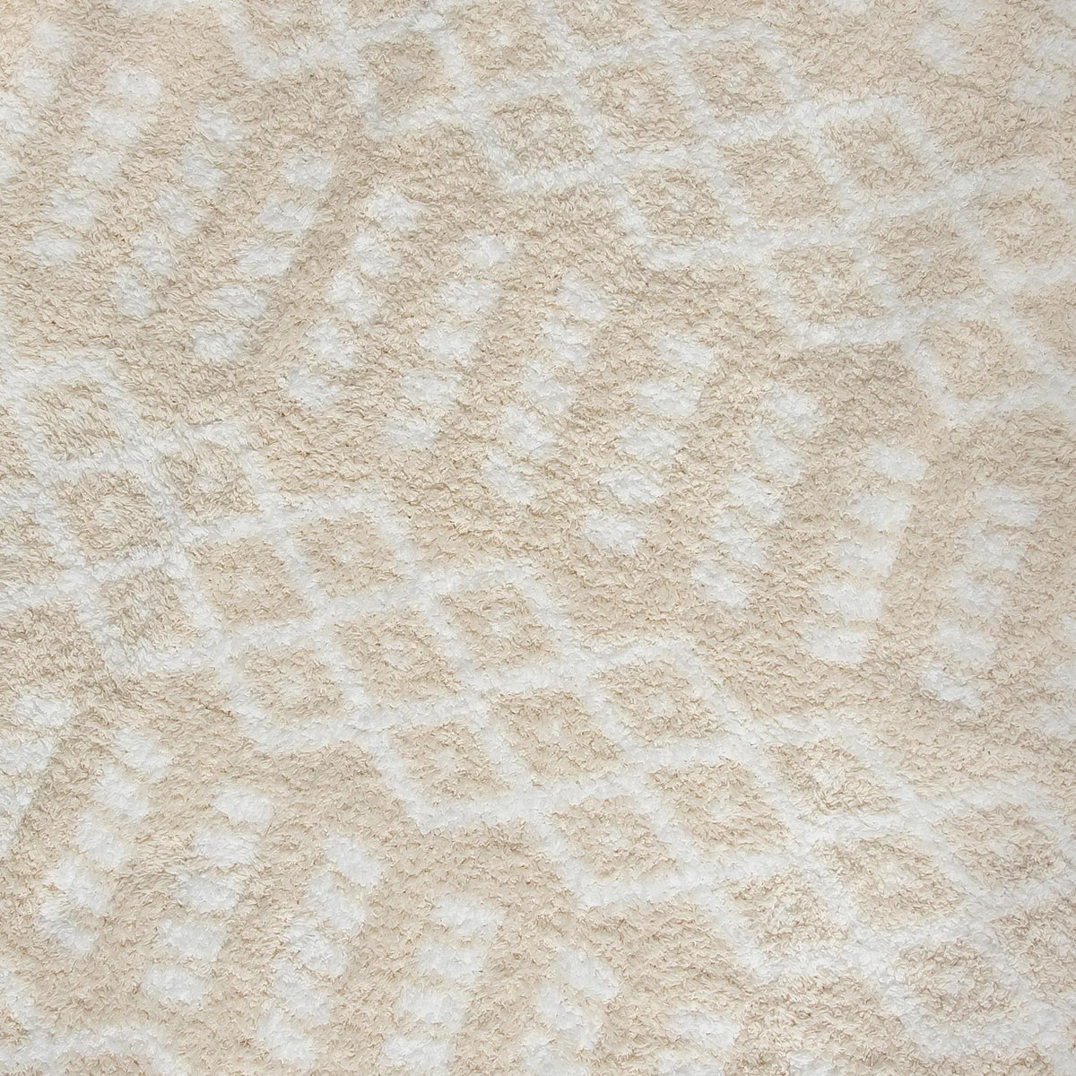 Birch & Marshmallow Tassel Knit Throw, Extended Size