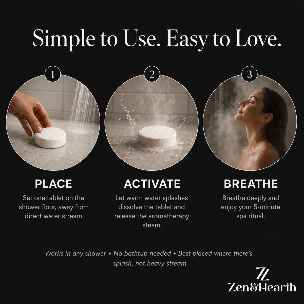 Aromatherapy Shower Steamer Gift Set, 6 Pack