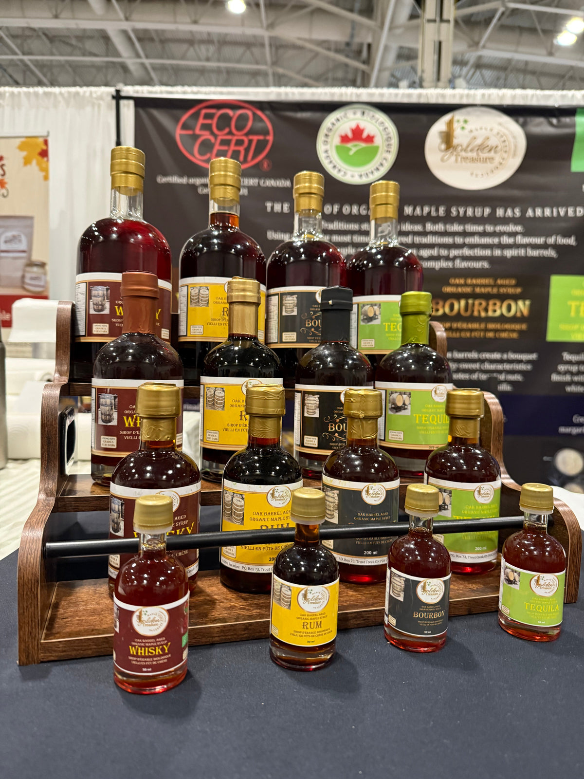 Oak Barrel-Aged Organic Maple Syrup