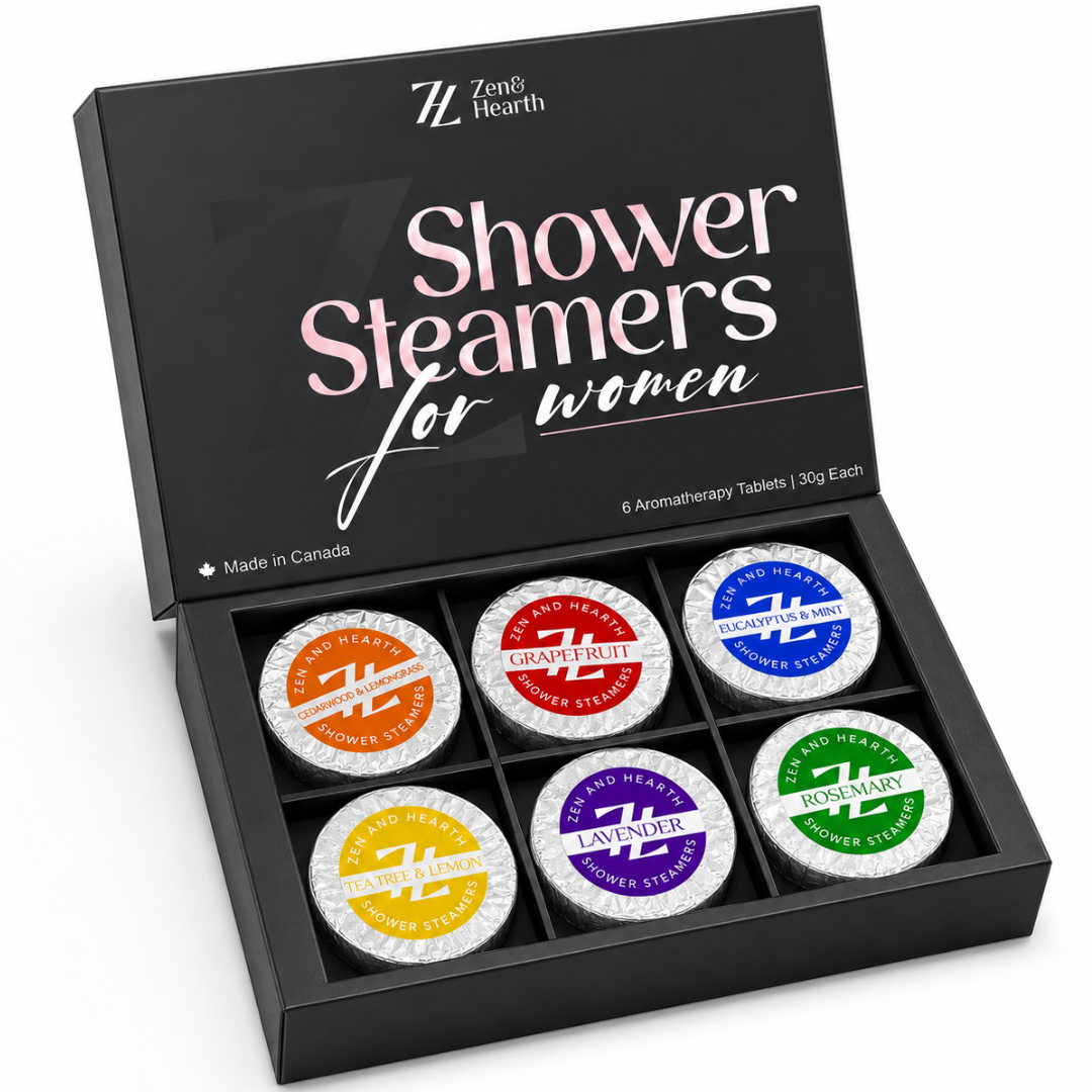 Aromatherapy Shower Steamer Gift Set, 6 Pack