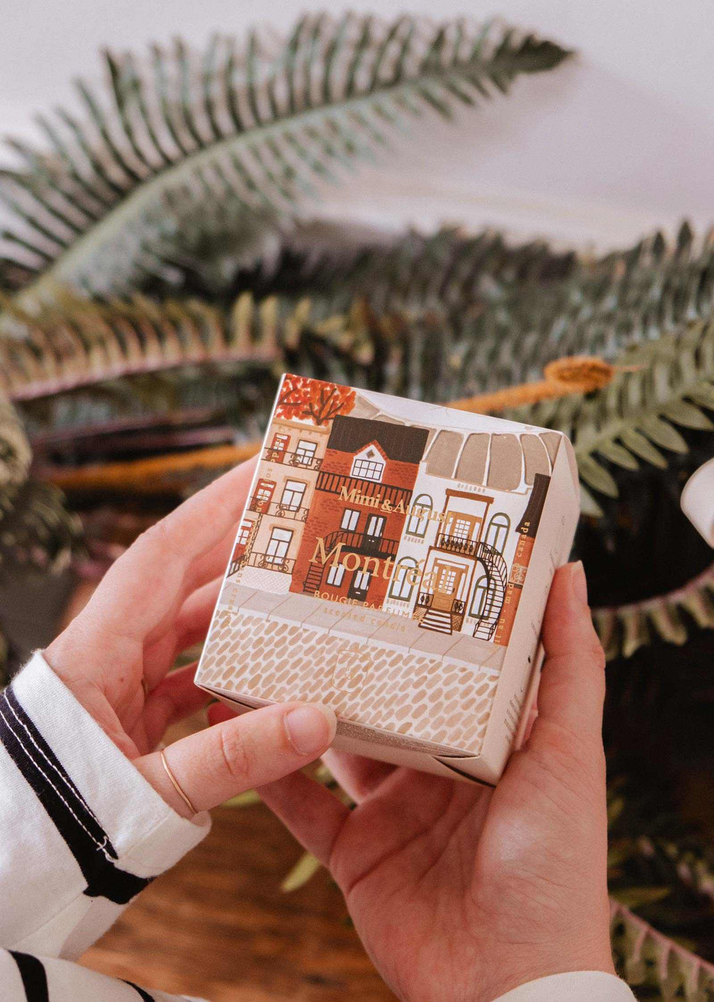 Montreal Townhouse Reusable Soy Candle