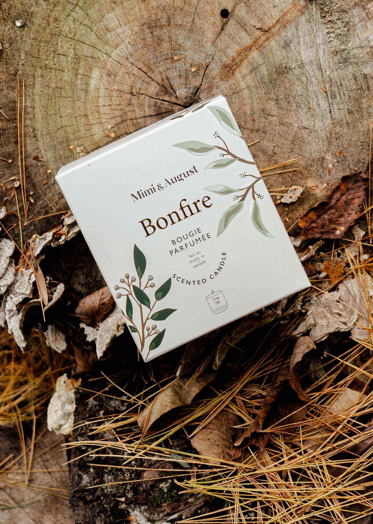 Bonfire Campfire Reusable Soy Candle