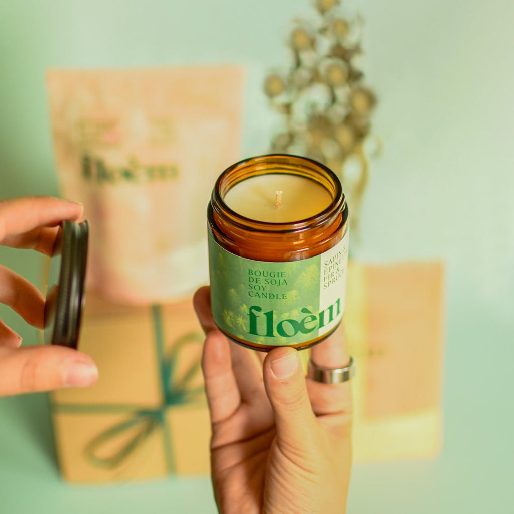 Nordic Spa Gift Box: Tea, Candle & Bath Soak