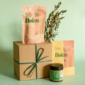 Nordic Spa Gift Box: Tea, Candle & Bath Soak