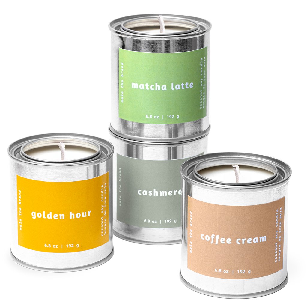 Fireside Candle Set: Four Fall & Winter Scents