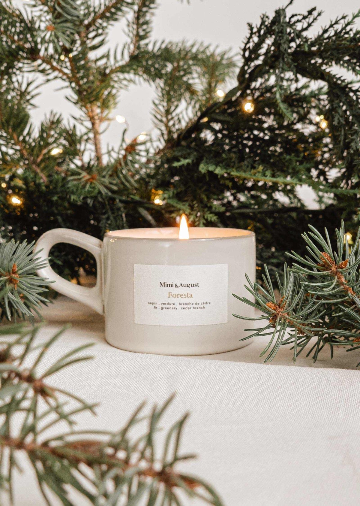 Foresta Fir Tree Reusable Soy Candle