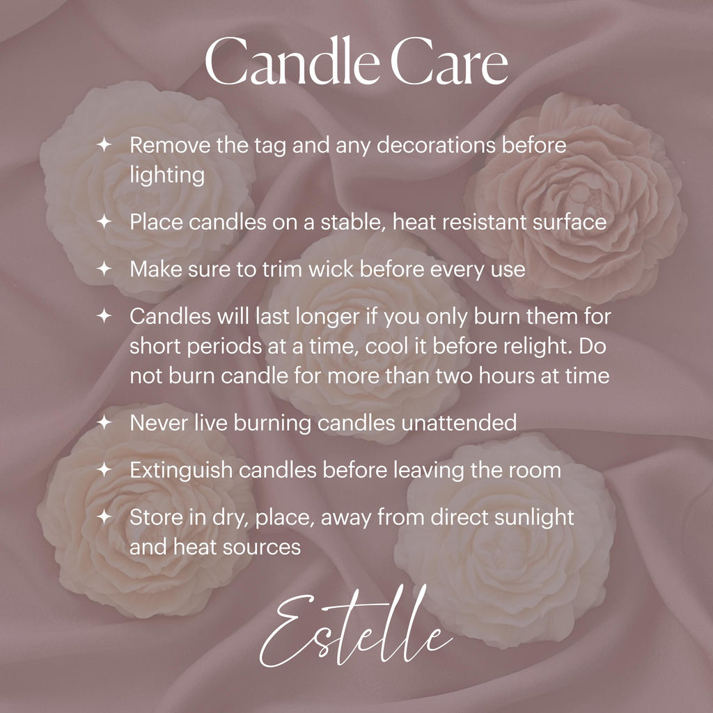 Patterned Ball Soy Candle