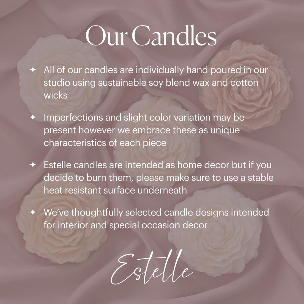 Patterned Ball Soy Candle
