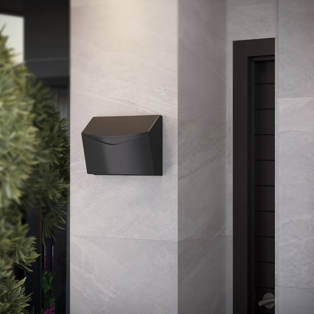 Modern Wall-Mount Mailbox, Made in Québec