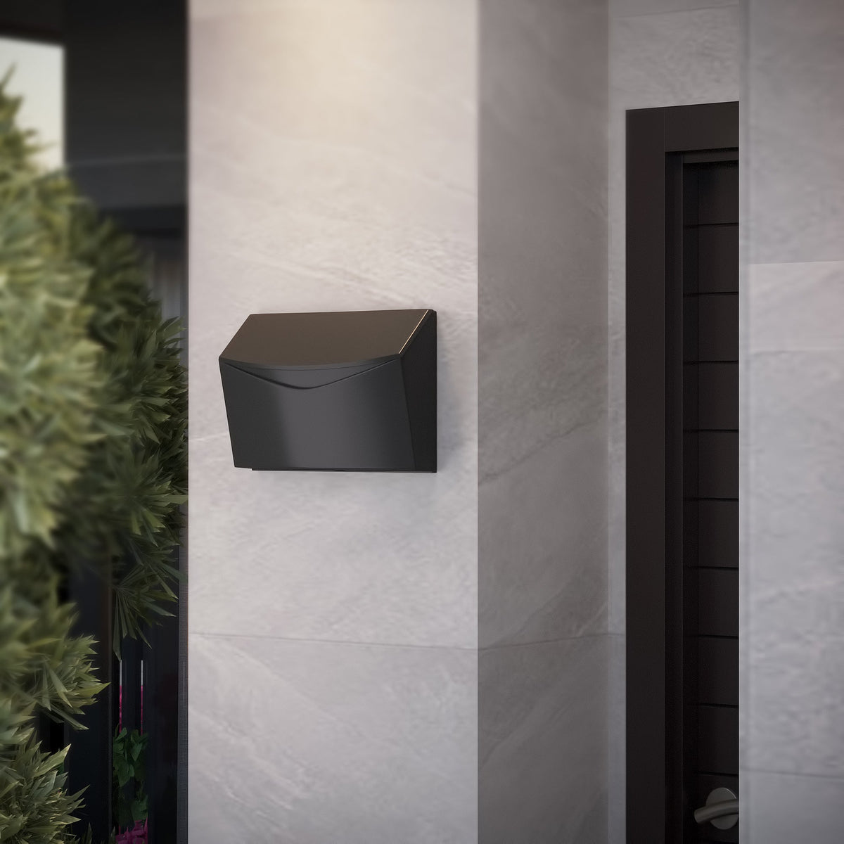 Modern Wall-Mount Mailbox, Made in Québec