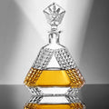 Triangle Whiskey Decanter Gift Set